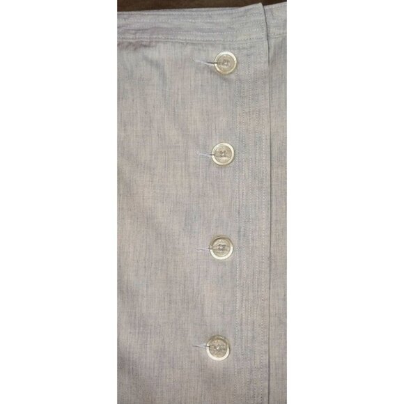 Isaac Mizrahi for Target Wrap Pencil Skirt, 100% Cotton, Fully Lined (Size 12) - Picture 2 of 7